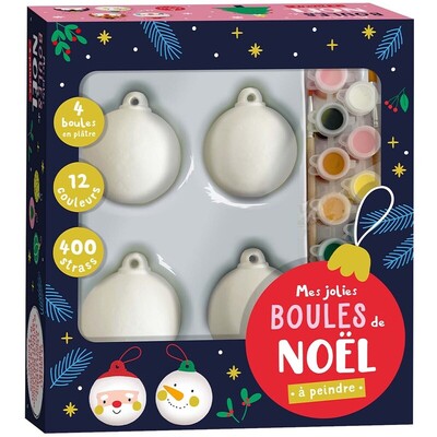 Picture of Mes jolies boules de Noël à peindre