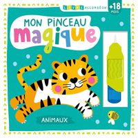 Picture of LIVRE ACCORDEON - MON PINCEAU MAGIQUE - ANIMAUX