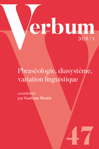 Image de VERBUM 2025/1