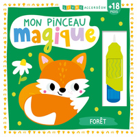 Picture of LIVRE ACCORDEON - MON PINCEAU MAGIQUE - FORÊT