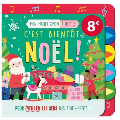 Image de Mon imagier sonore a tirettes - c'est bientôt noël !