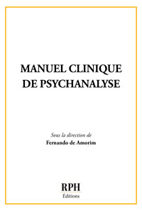 Picture of MANUEL CLINIQUE DE PSYCHANALYSE