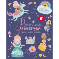 Picture of Mes planches d'artiste à colorier - merveilleuse princesse
