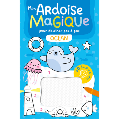 Picture of Mon ardoise magique pour dessiner pas à pas - L'Océan - 60 dessins faciles
