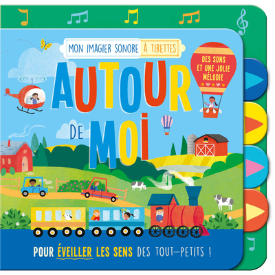 Picture of Mon imagier sonore à tirettes - Autour de moi