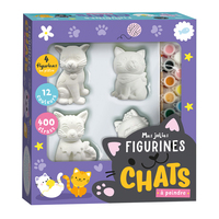 Picture of Mes jolies figurines chats à peindre