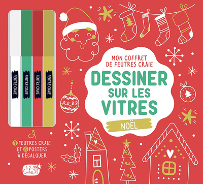Image de MON COFFRET DE FEUTRES CRAIE - NOËL NE