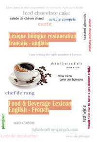 Image de Lexique bilingue de la cuisine & la restauration - Guide de conversation bilingue