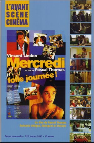 Image de L'AVANT-SCENE CINEMA N°620 Mercredi, folle journée (février 2015)