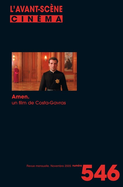 Image de L'Avant Scène cinéma n°546 : Amen - Novembre 2005