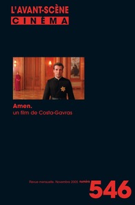 Image de L'Avant Scène cinéma n°546 : Amen - Novembre 2005