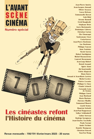 Picture of L'Avant-Scène Cinéma n° 700 - 701 : Les cinéastes refont l'Histoire du cinéma - Fev - Mars 2023