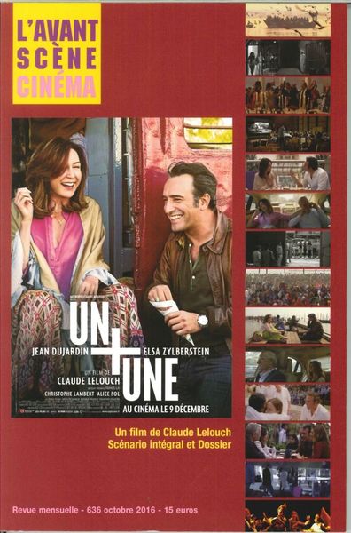 Image de L'Avant-Scene Cinema N°636 Un + Une De C. Lelouch Octobre 2016