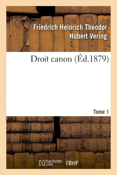 Picture of Droit canon. Tome 1