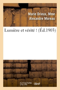 Picture of Lumière et vérité !