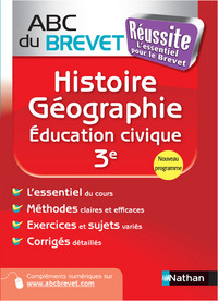 Image de ABC du BREVET Réussite Histoire-Géo-Education Civique 3e 2014