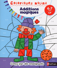 Image de Additions magiques CP 6/7 ans - Coloriages malins
