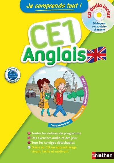 Image de Je comprends tout ! Anglais CE1 7-8 ans CDA inclus