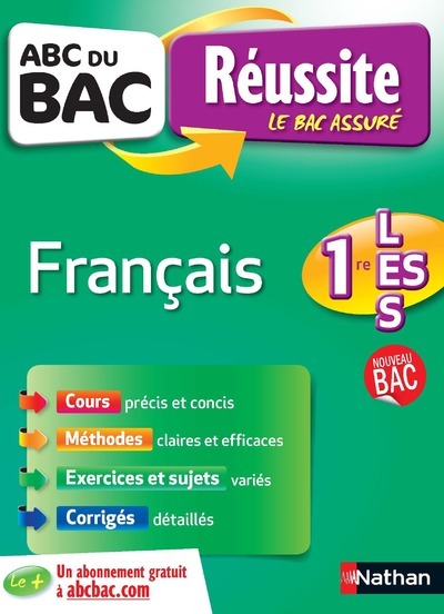 Image de ABC du BAC Réussite Français 1re L-ES-s