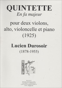 Picture of Quintette en fa majeur pour cordes et piano