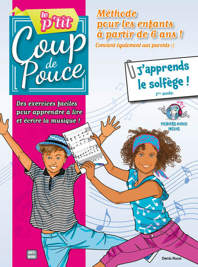 Picture of Méthode P'tit Coup de pouce solfège - 1ère année - Spécial enfant