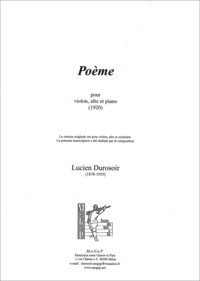 Image de Poème pour violon, alto et piano