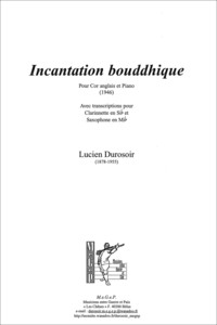 Image de Incantation bouddhique pour cor anglais et piano