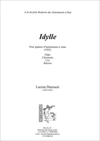 Image de Idylle pour quatuor d’instruments à vents