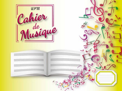 Picture of Cahier de musique 4 portées
