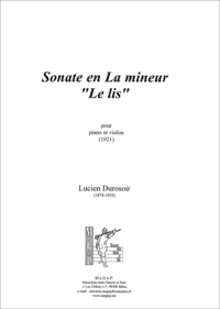 Image de Sonate en la mineur « Le Lis »