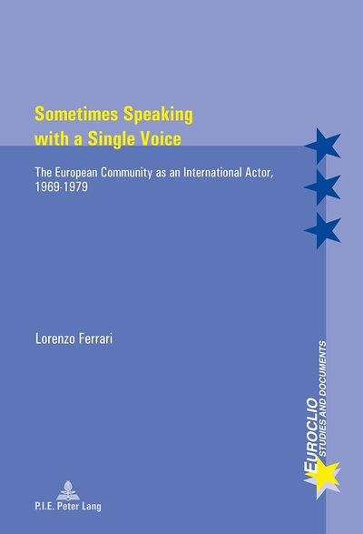 Picture of Sometimes Speaking with a Single Voice