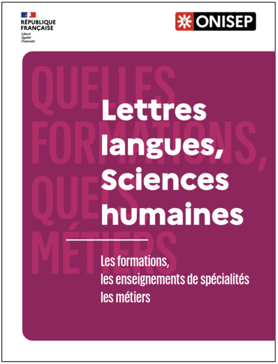 Picture of Lettres, langues, sciences humaines