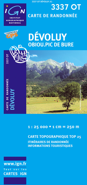 Image de **3337OT DEVOLUY/OBIOU - PIC DE BURE