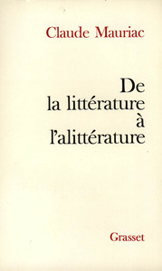 Picture of De la littérature à l'alittérature