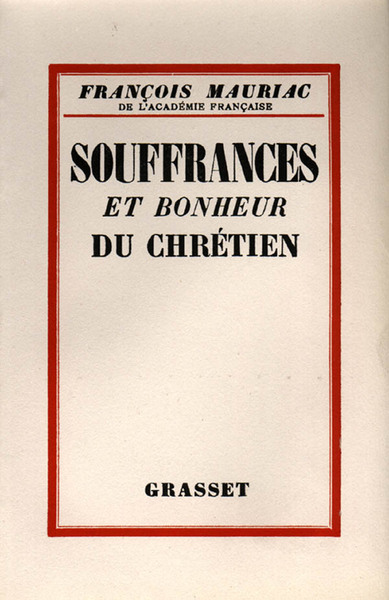 Picture of Souffrances et bonheur du chrétien
