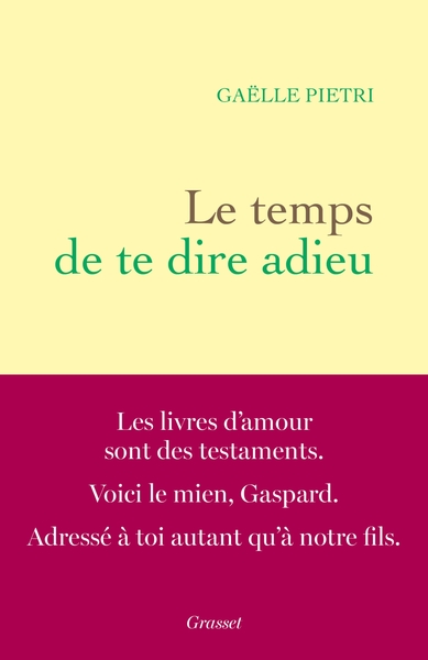 Picture of Le temps de te dire adieu
