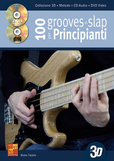 Picture of 100 GROOVES IN SLAP PER PRINCIPIANTI +CD+DVD