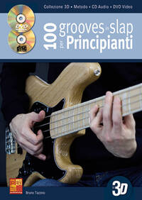 Picture of 100 GROOVES IN SLAP PER PRINCIPIANTI +CD+DVD
