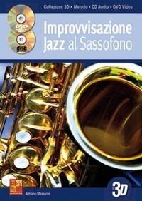 Picture of IMPROVVISAZIONE JAZZ AL SASSOFONO IN 3D +CD+DVD