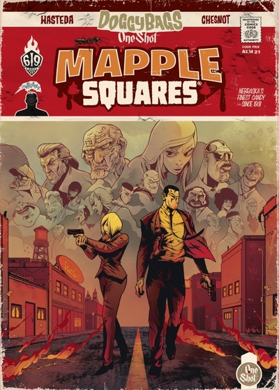 Picture of DOGGYBAGS ONE-SHOT MAPPLE SQUARES