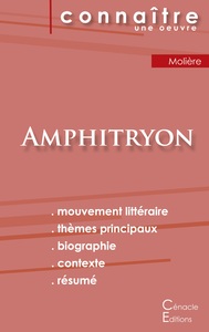 Picture of Fiche de lecture Amphitryon de Molière (Analyse littéraire de référence et résumé complet)