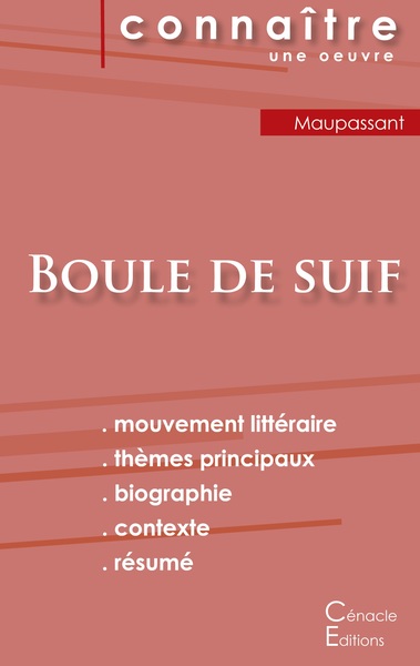 Picture of Fiche de lecture Boule de suif de Maupassant (Analyse littéraire de référence et résumé complet)