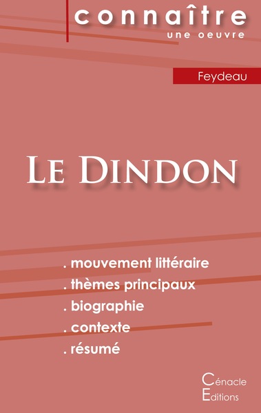 Picture of Fiche de lecture Le Dindon (Analyse littéraire de référence et résumé complet)