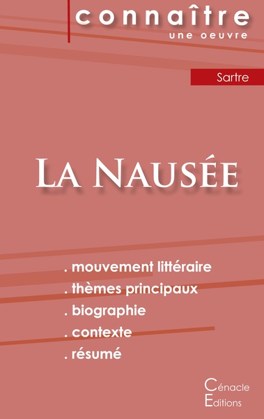 Picture of Fiche de lecture La Nausée de Jean-Paul Sartre (Analyse littéraire de référence et résumé complet)