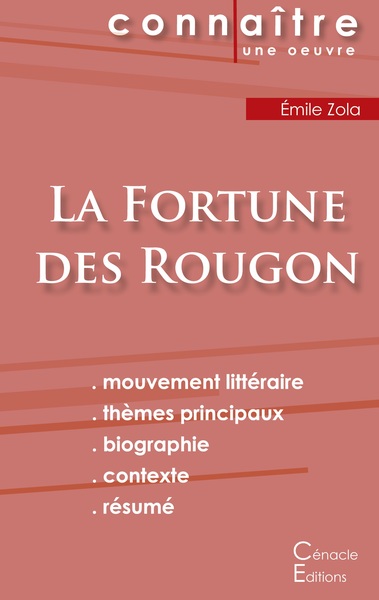 Picture of Fiche de lecture La Fortune des Rougon de Émile Zola (Analyse littéraire de référence et résumé complet)