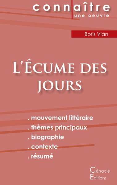 Picture of Fiche de lecture L'Écume des jours (Analyse littéraire de référence et résumé complet)