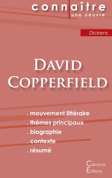 Picture of Fiche de lecture David Copperfield de Charles Dickens (Analyse littéraire de référence et résumé complet)