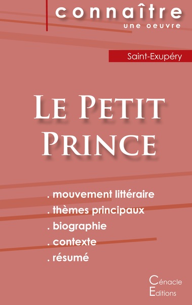 Picture of Fiche de lecture Le Petit Prince de Antoine de Saint-Exupéry (Analyse littéraire de référence et résumé complet)