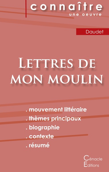Picture of Fiche de lecture Lettres de mon moulin de Alphonse Daudet (Analyse littéraire de référence et résumé complet)