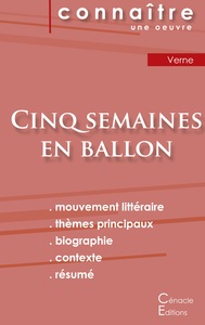 Picture of Fiche de lecture Cinq semaines en ballon de Jules Verne (Analyse littéraire de référence et résumé complet)